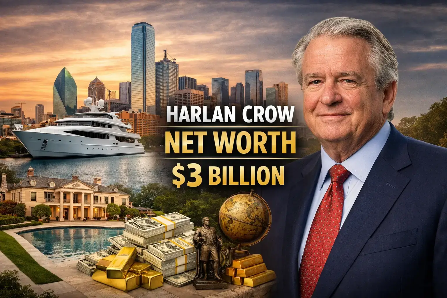 Harlan Crow Net Worth 2026 Inside the Billionaire Real Estate Empire