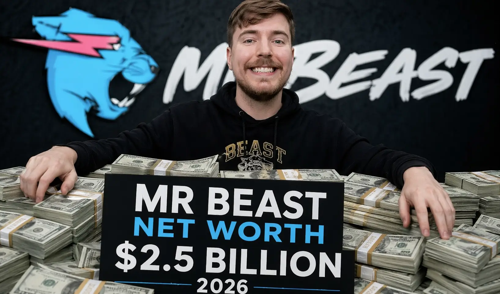 MrBeast Net Worth 2026: Income, Business Empire & YouTube Earnings Explained