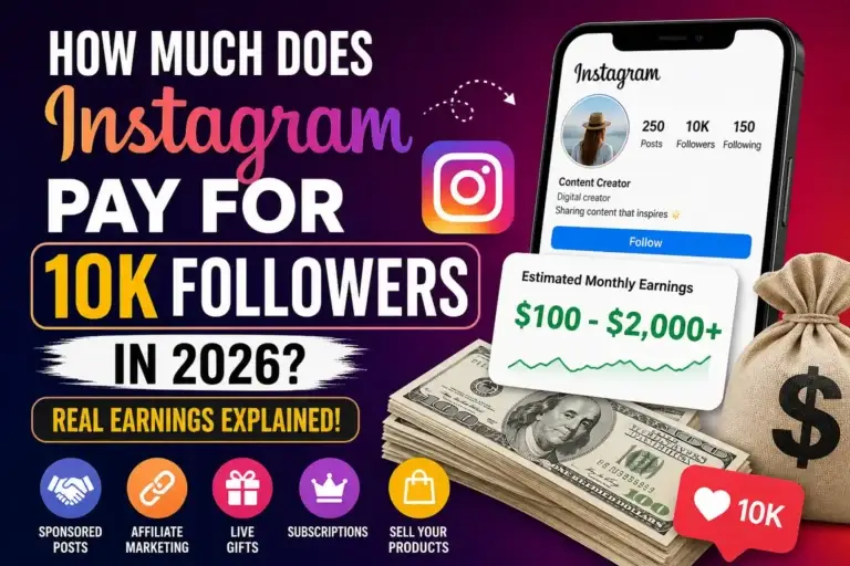 How Much Does Instagram Pay for 10K Followers in 2026
