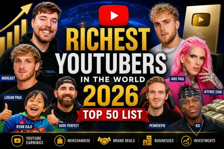 Richest YouTubers in the World 2026