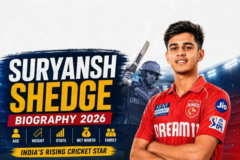 Suryansh Shedge Biography