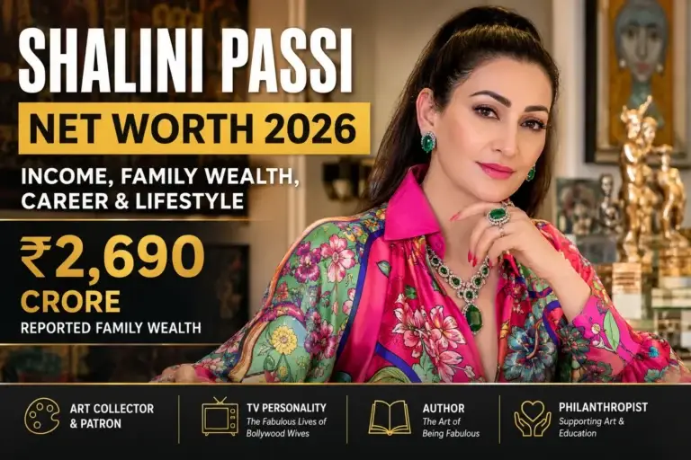 Shalini Passi Net Worth 2026: Income, Career, Art Collection and Lifestyle